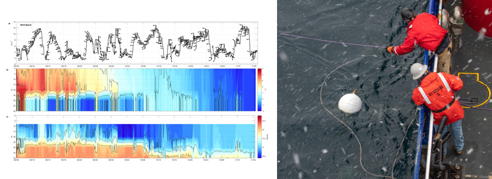 Ice Detection buoy graph and photo feature