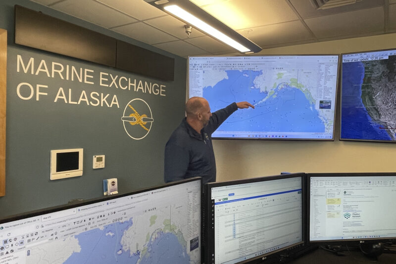 Steve White, Executive Director of the Marine Exchange of Alaska