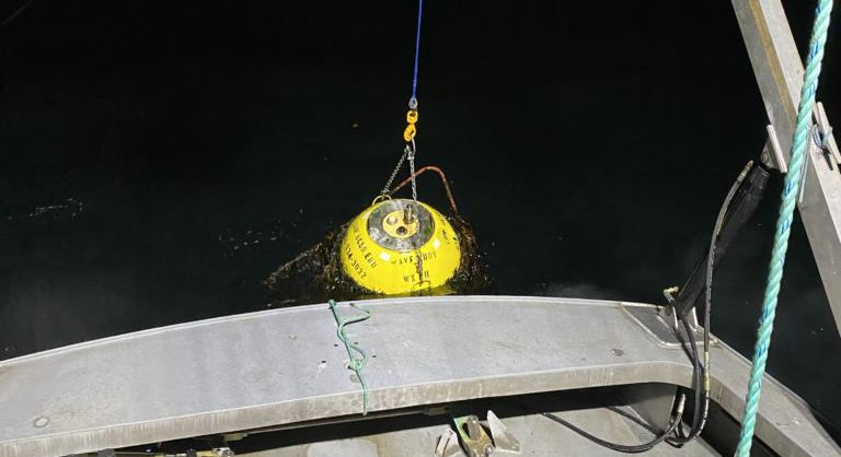 Lower Cook Inlet Wave Buoy Finally Re-Deployed